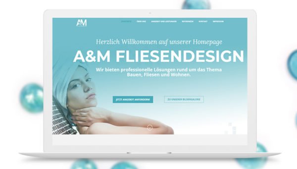 AM-Fliesendesign – Web Development
