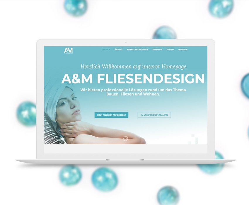 AM-Fliesendesign – Web Development